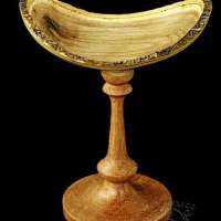 Hy-Tran-Mixed-Woods-Natural-Edge-Goblet