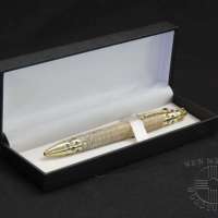 Dave-Croxton-Dog-Pen-Gold-Plated-resin