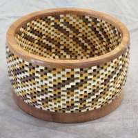 Dennis-Cahill-open-segment-bowl-osage-orange-wenge-maple