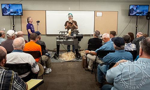 David Ellsworth at NM Woodturners